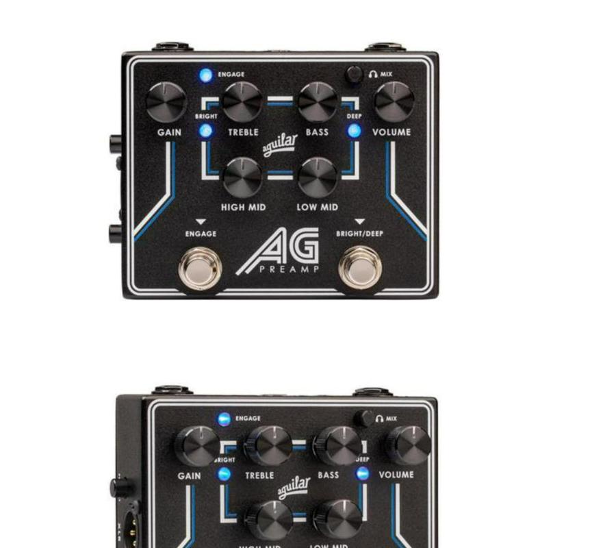 Aguilar AGPREPEDAL Effect Pedal, Black - New