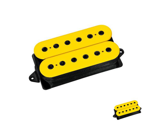 New - DiMarzio DP215 EVO 2 BRIDGE, F-SPACED, YELLOW