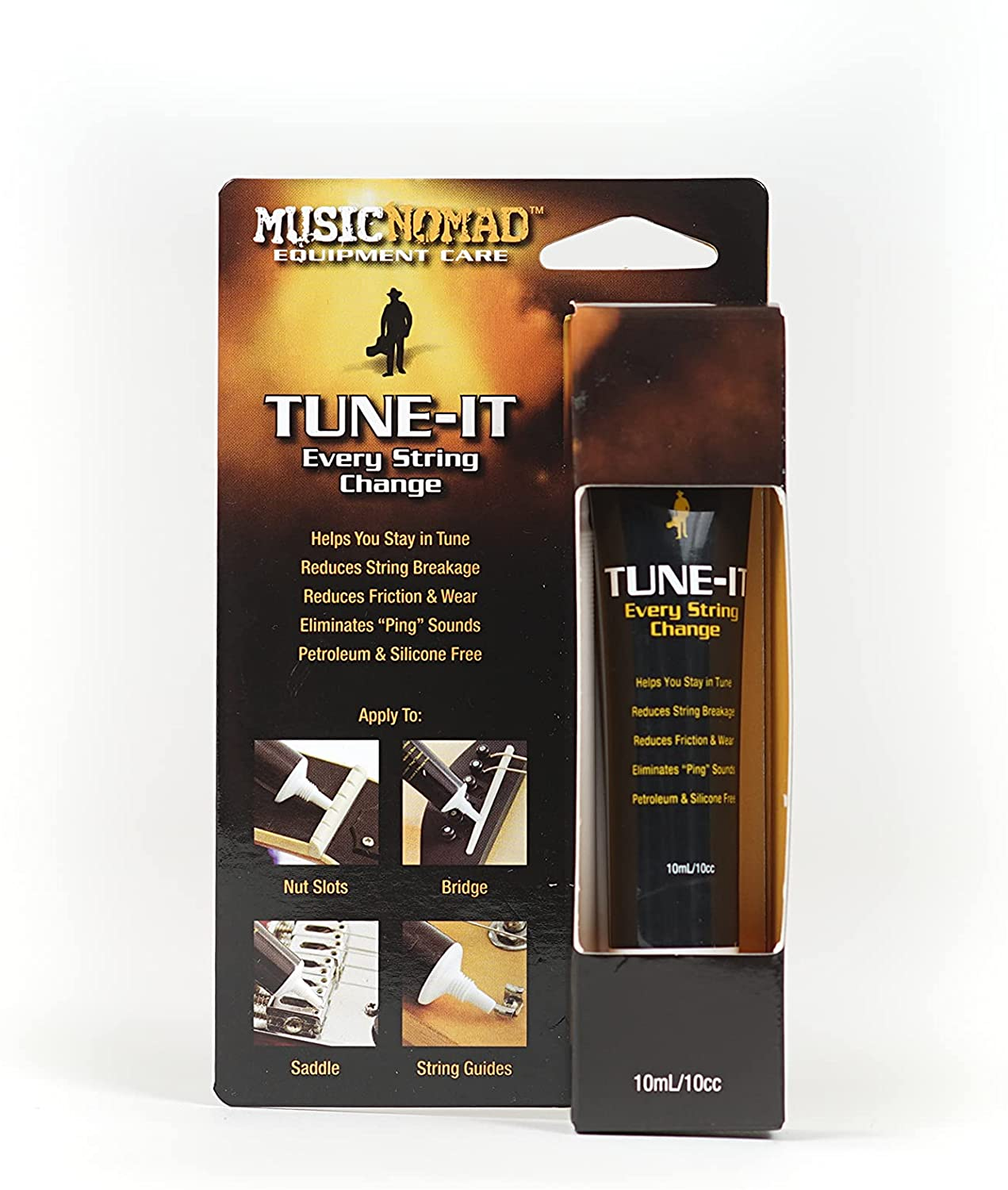 New - Music Nomad MN106 TUNE-IT Lubricant for Nut, Saddle, Bridge, String Guides