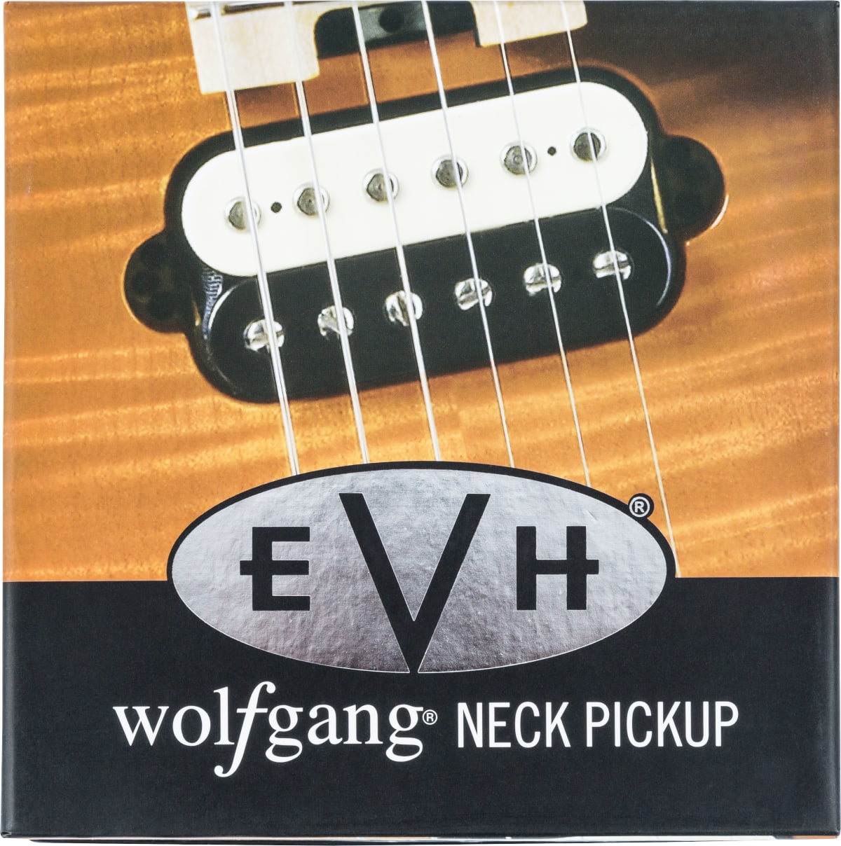 EVH Wolfgang Neck Humbucker Pickup - Black and White-NEW