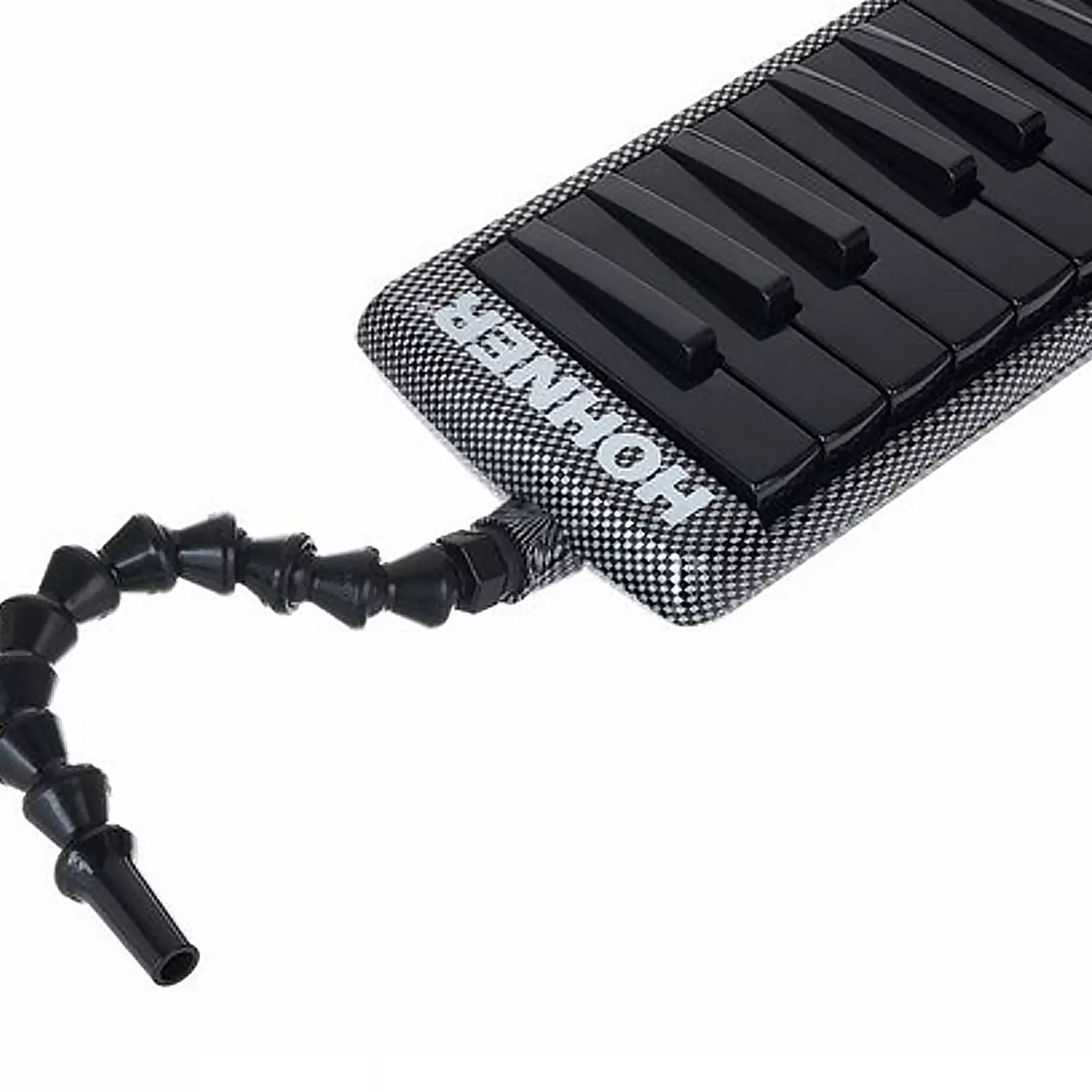 Hohner C944014 Airboard 32 Key Carbon Print Black Keys Melodica with Case - New