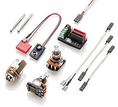 EMG GZR-PJHZ Geezer Butler Signature P/J Bass Pickup Set - Black-NEW